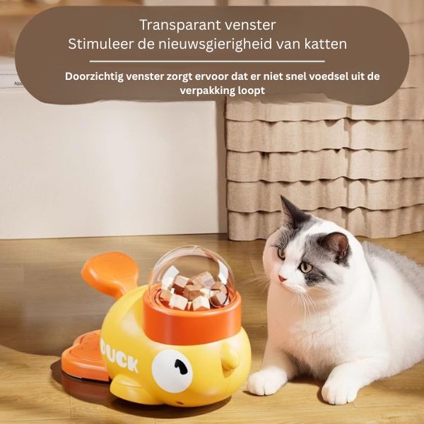 DuckDispenser™ - Combat Boredom, Prevent Gulping, and Encourage Reluctant Eaters Naturally