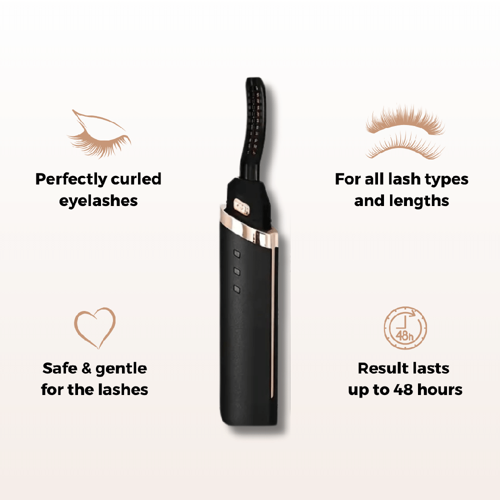Wimperwonder™ | Heated Eyelash Curler for Long-Lasting, Perfect Lashes